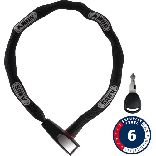 Spyna Abus 6806K/85 black (square chain)
