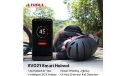 Išmanusis šalmas Livall EVO21, M dydžio, violetinis
