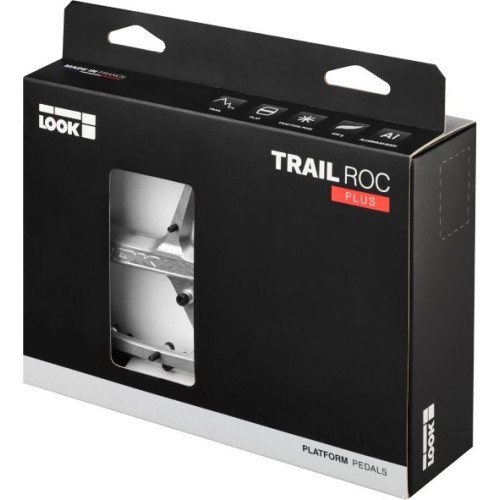 Педали Look Trail Roc Plus, серебристые