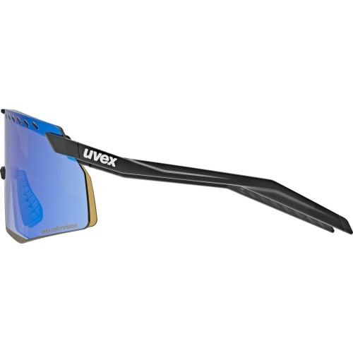 Очки Uvex pace stage CV, black matt / buzzy blue