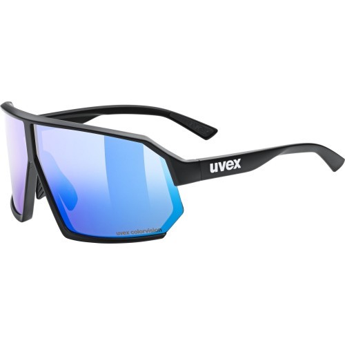 Очки Uvex sportstyle 237 CV black mat / buzzy blue