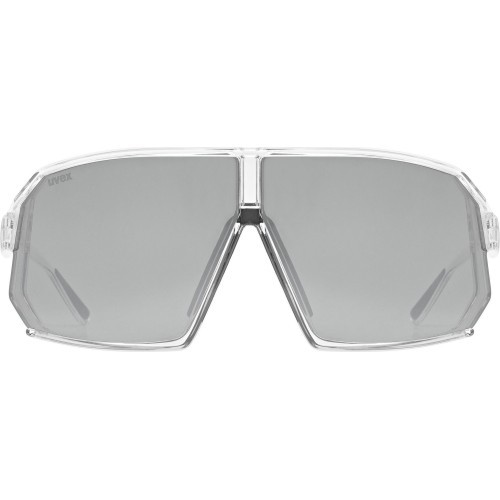 Uvex sportstyle 237 glasses clear / mirror silver