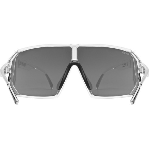 Uvex sportstyle 237 glasses clear / mirror silver