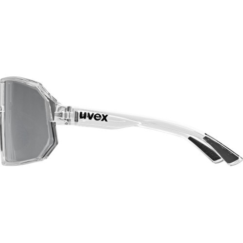 Uvex sportstyle 237 glasses clear / mirror silver