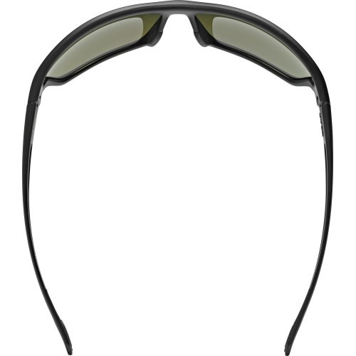 Uvex sportstyle 806 glasses black matt / mirror blue