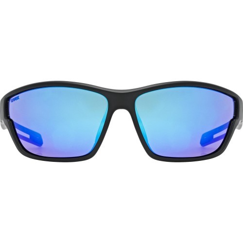 Очки Uvex sportstyle 806 black matt / mirror blue