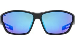 Akiniai Uvex sportstyle 806 black matt / mirror blue
