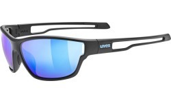 Очки Uvex sportstyle 806 black matt / mirror blue