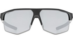 Очки Uvex axos set black matt / mirror silver