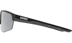 Akiniai Uvex axos set black matt / mirror silver