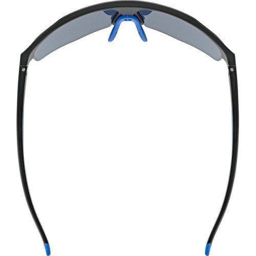 Очки Uvex axos set black mat / mirror blue