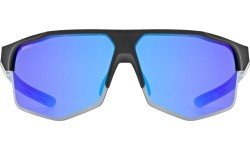 Очки Uvex axos set black mat / mirror blue