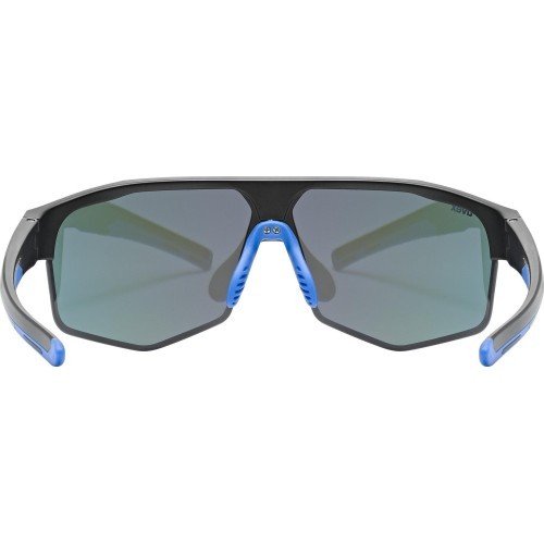 Akiniai Uvex axos set black mat / mirror blue