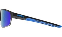 Akiniai Uvex axos set black mat / mirror blue