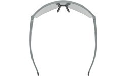 Uvex Axos Set glasses grey matt / mirror silver