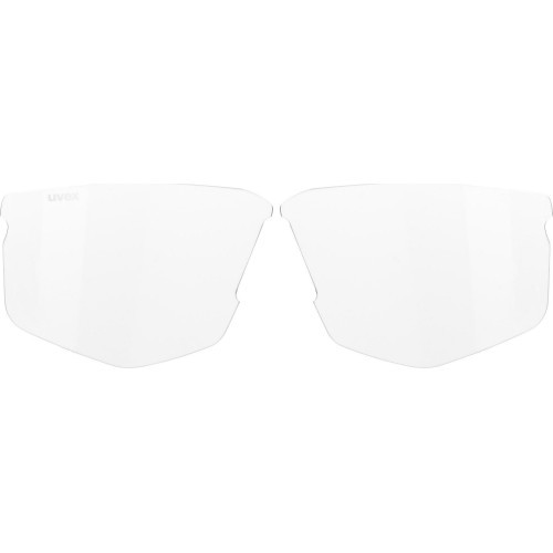 Uvex Axos Set glasses grey matt / mirror silver