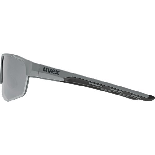 Akiniai Uvex axos set grey matt / mirror silver