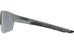 Akiniai Uvex axos set grey matt / mirror silver