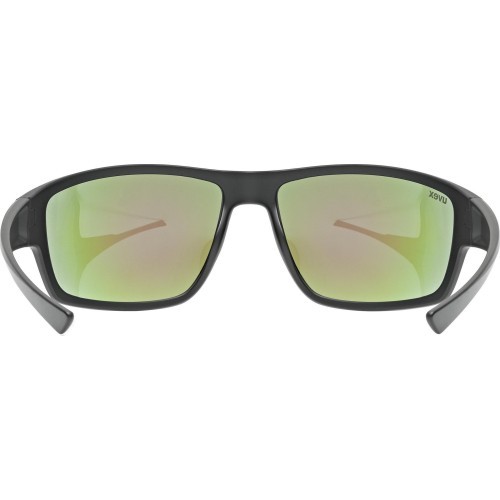 Akiniai Uvex sportstyle 230 black mat / mirror green