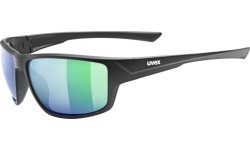 Akiniai Uvex sportstyle 230 black mat / mirror green