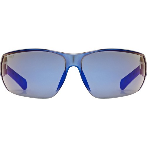 Uvex Equate Glasses Black-Blue Matt / Mirror Blue