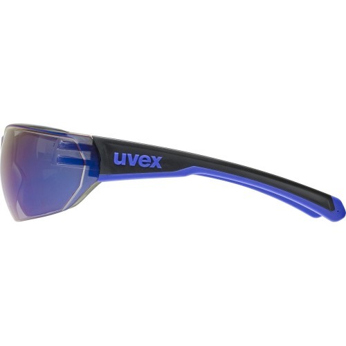 Akiniai Uvex equate black-blue matt / mirror blue