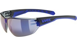 Очки Uvex Equate black-blue matt / mirror blue