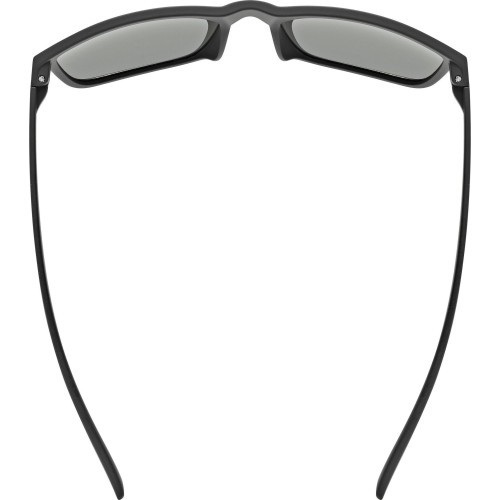 Uvex Rookie sunglasses black matt / mirror silver