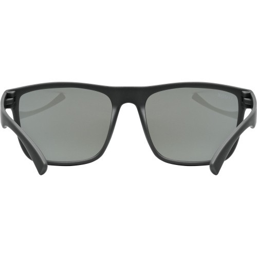 Akiniai Uvex rookie black matt / mirror silver
