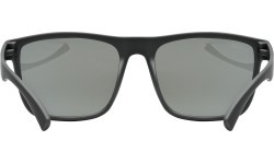 Akiniai Uvex rookie black matt / mirror silver