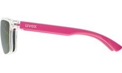 Akiniai Uvex rookie clear-pink / mirror pink