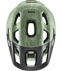 Uvex react jr. helmet moss green altimeter matt