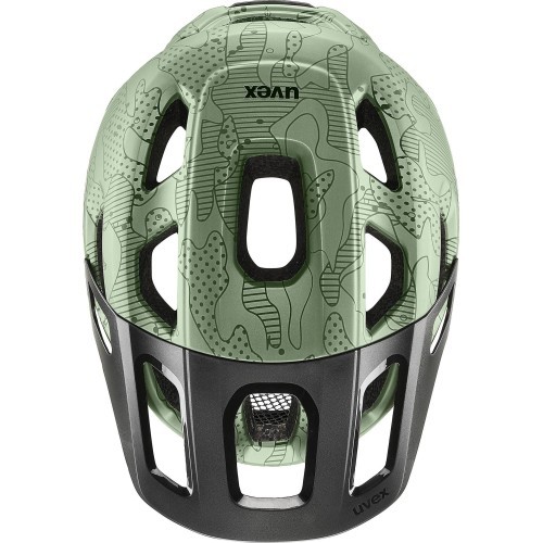 Šalmas Uvex react jr. moss green altimeter matt