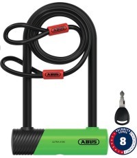 Spyna Abus Ultra Mini 410K/150HB180 green SH + Cobra 10/120
