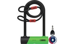 Замок Abus Ultra Mini 410K/150HB180 green SH + Cobra 10/120