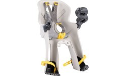 Bellelli Freccia B-fix front child bike seat, silk grey