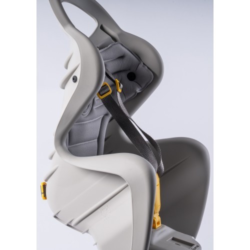 Bellelli Mr Fox B-fix frame-mounted child bike seat silk grey
