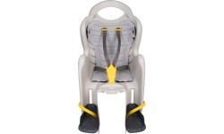 Bellelli Mr Fox B-fix frame-mounted child bike seat silk grey