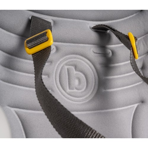 Bellelli Mr Fox rear-mounted child bike seat, silk grey