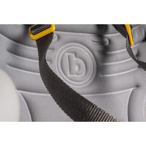 Bellelli Mr Fox rear-mounted child bike seat, silk grey