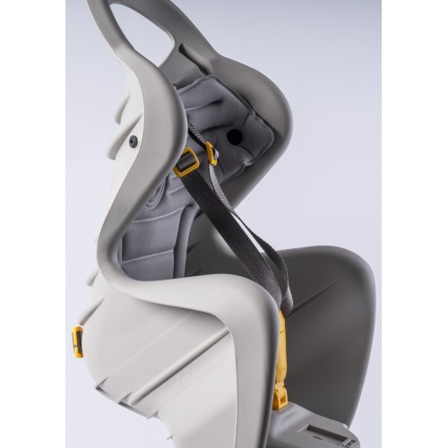 Vaikiška kėdutė Bellelli Mr Fox Relax Easy Dream ant bagažinės silk grey
