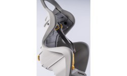 Vaikiška kėdutė Bellelli Mr Fox Relax Easy Dream ant bagažinės silk grey