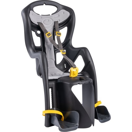 Bellelli Pepe frame-mounted child bike seat, black