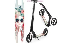 Самокат HyperMotion Vibe black-pink
