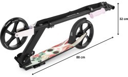 Самокат HyperMotion Vibe black-pink