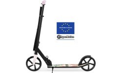 Самокат HyperMotion Vibe black-pink