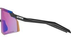 Очки Uvex pace stage CV black matt / mirror blue