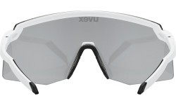 Akiniai Uvex pace stage white matt / mirror silver
