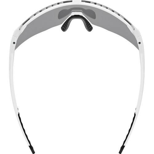 Uvex Pace Stage Glasses White Matt / Mirror Silver