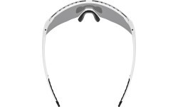 Akiniai Uvex pace stage white matt / mirror silver